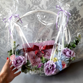 kosz prezentowy dla mamy Beaty haftyok.pl